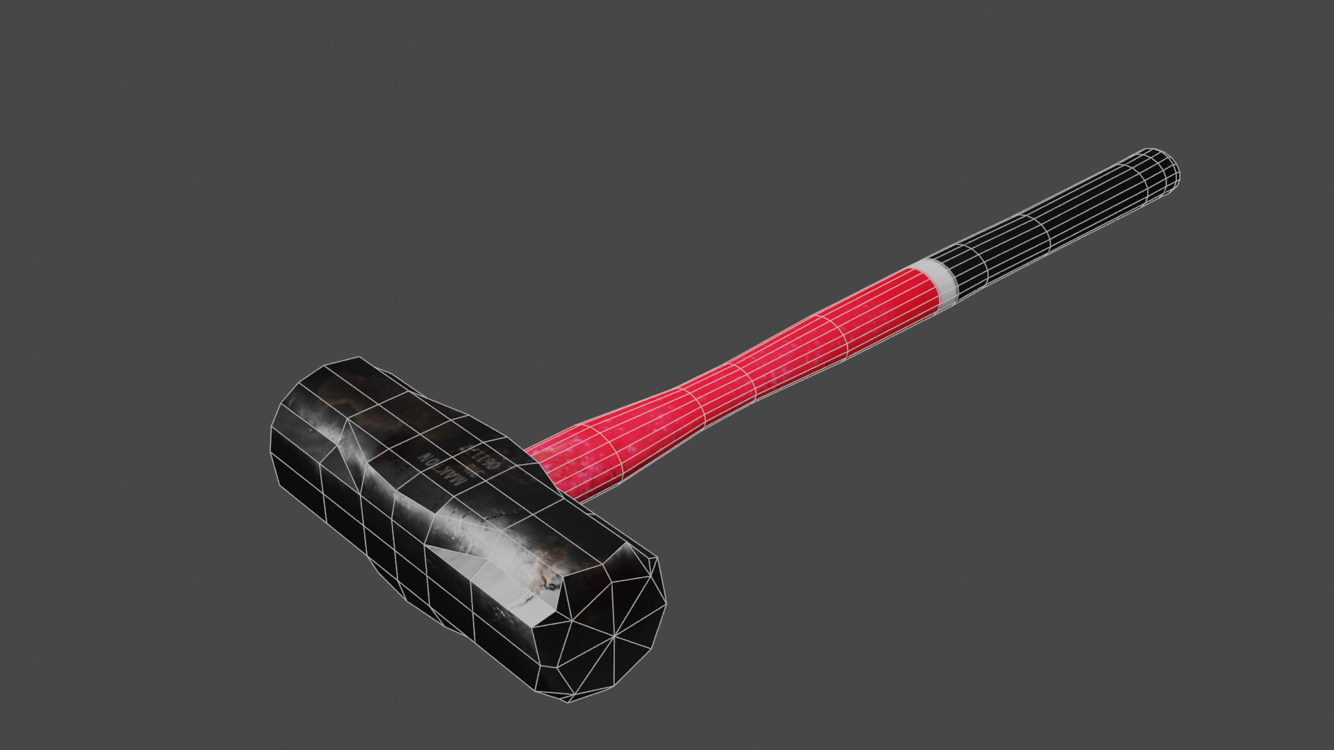 EVIL SLEDGEHAMMER (LOW POLY) preview image 2
